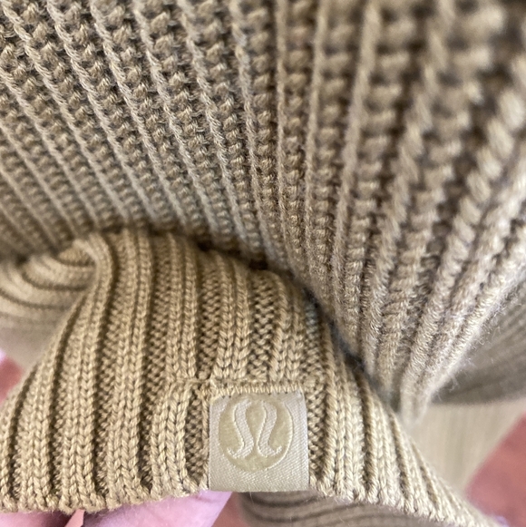 Lululemon Cashlu Sweater Wrap In Auric Gold Size S - Picture 6 of 10